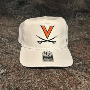'47 Brand White cap University of Virginia